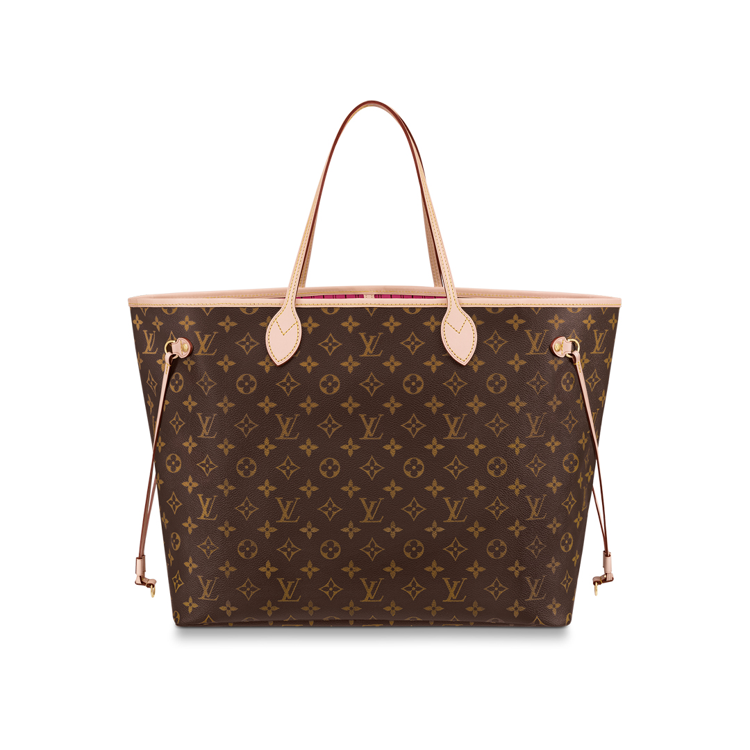 Louis Vuitton NEVERFULL GM Monogram Handbag M41180 Peony